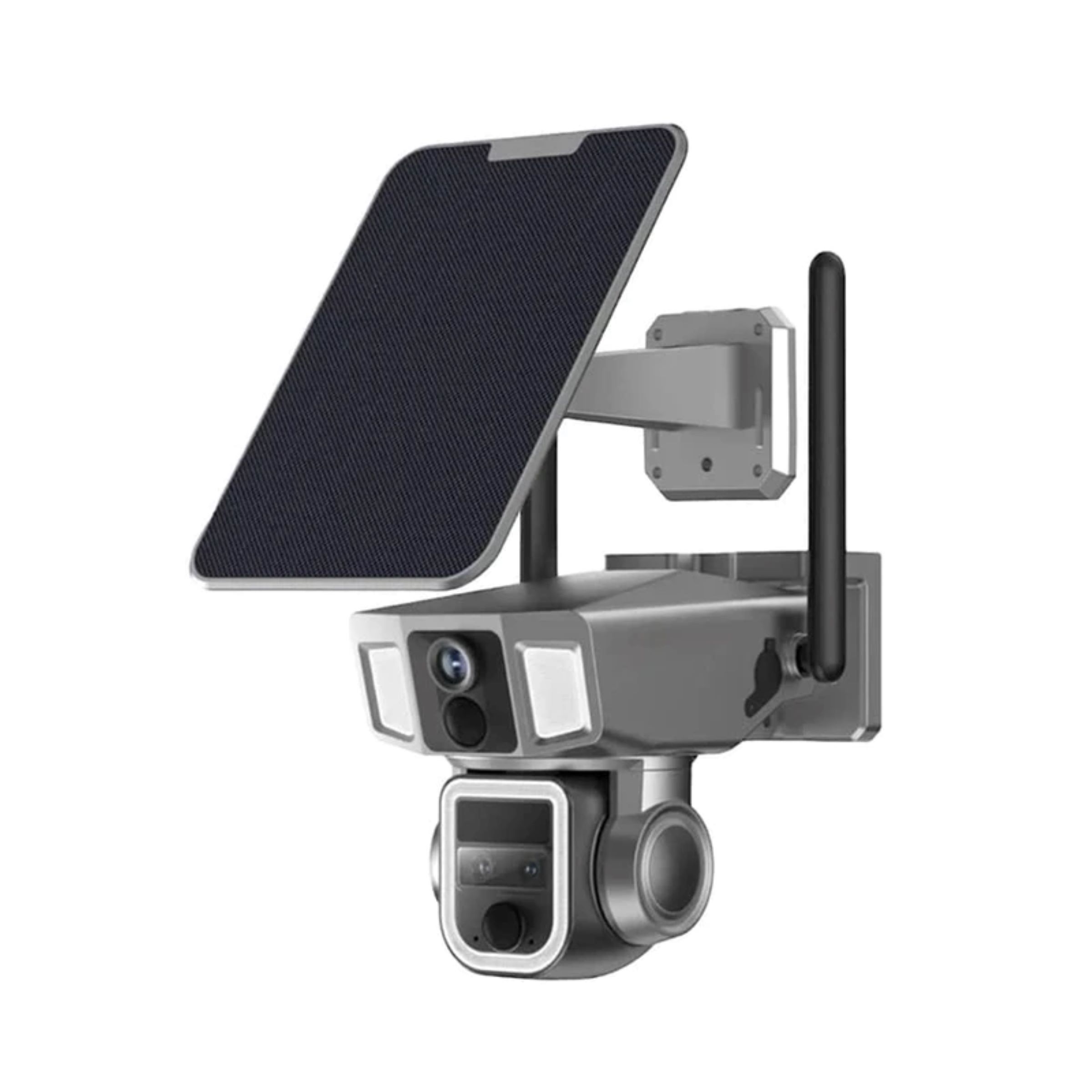 دوربین مداربسته تحت شبکه مدل Y7 خورشیدی 4G، قابلیت بزرگنمایی دیجیتال، دید در شب، ماسک محدوده حریم شخصی، قابلیت ضبط صدا، شیار کارت حافظه، قابلیت چرخش Tilt، قابلیت چرخش Pan، زاویه دید 120 درجه، رزولوشن تصویر QHD